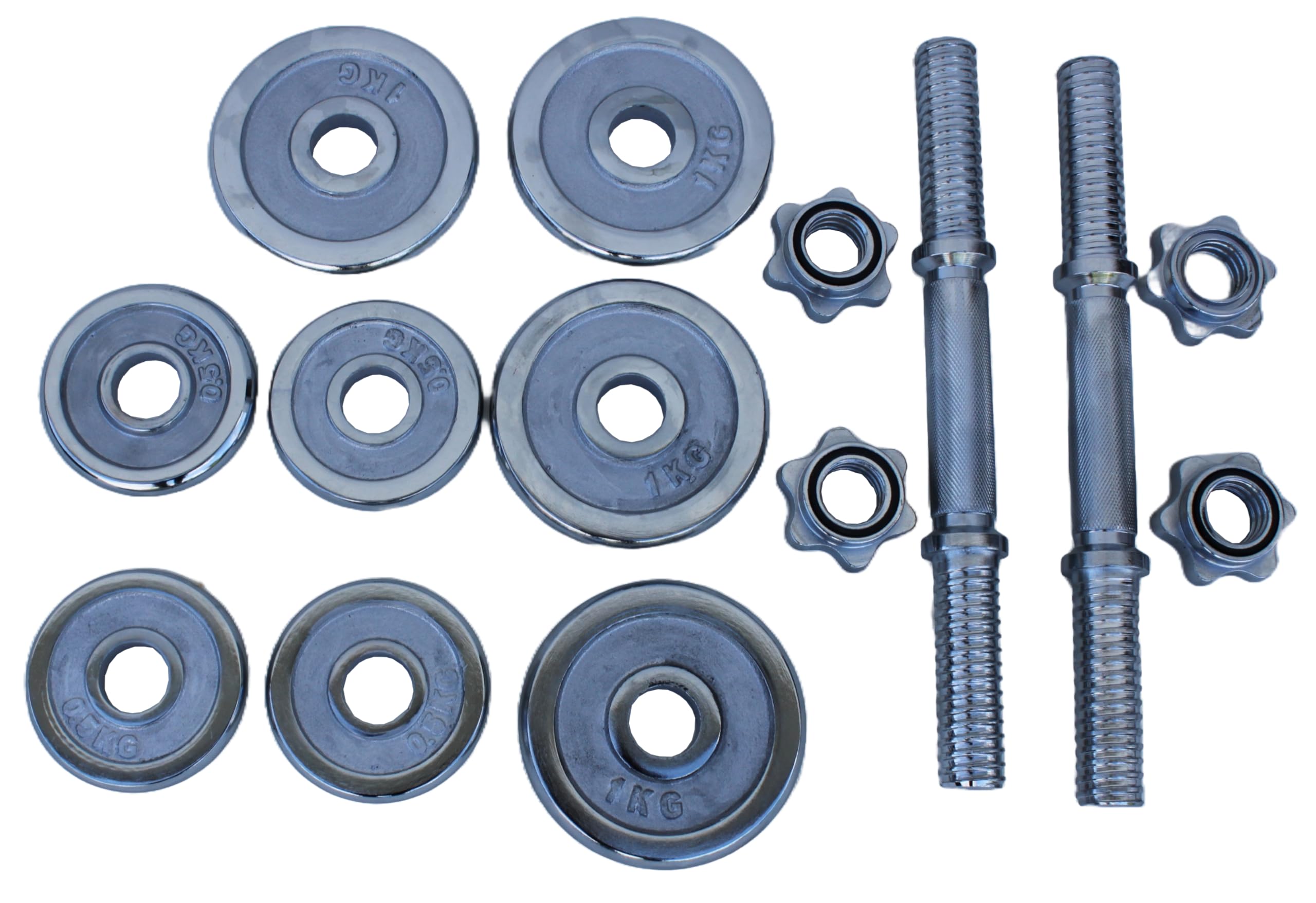 Lisaro Kurzhanteln – Set | 10/15 kg | inkl. Sternverschlüsse & Hantelscheiben | Hantelkoffer | Hantelset, Kurzhantelset, Kurzhantel