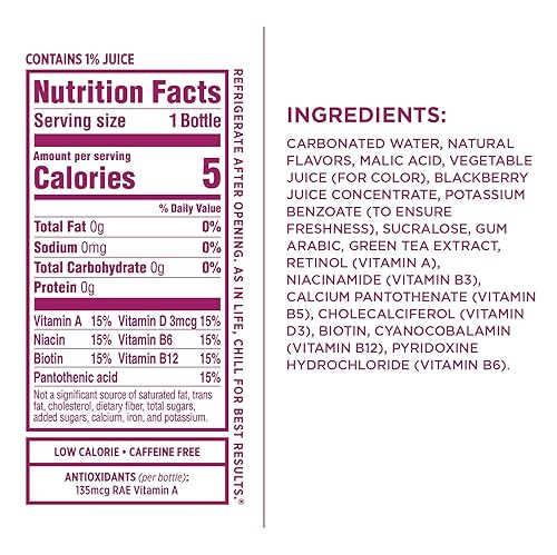 Miniatura 7 de SPARKLING ICE + Cafeína triple cítrica, agua espumosa, con antioxidantes y vitaminas, cero azúcar, 16 onzas líquidas latas (paquete de 12)