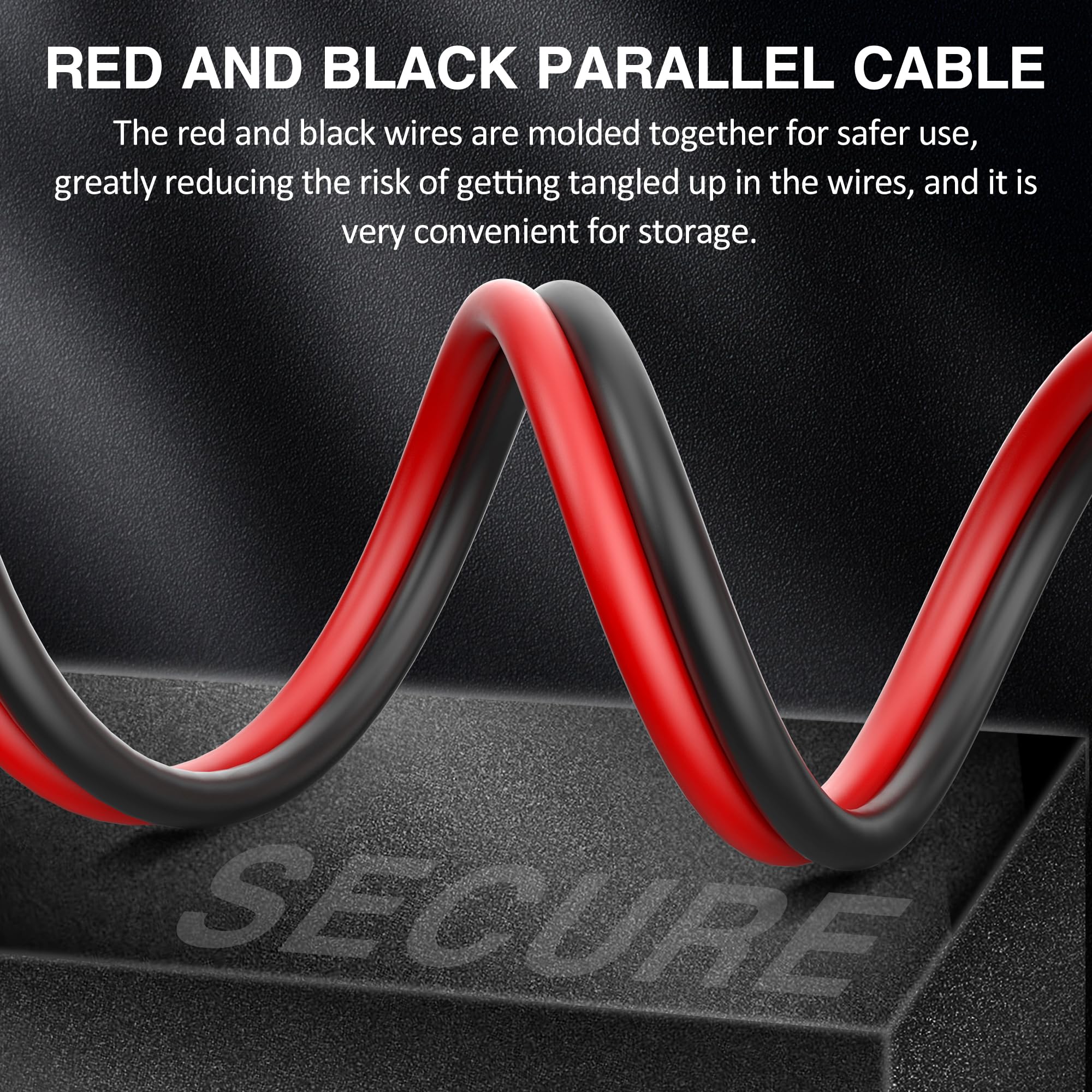 Przedłużacz do panelu słonecznego z adapterem XT60 (12AWG, 7,9 m), przewód ładowania słonecznego do generatora baterii Ecoflow, złącze solarne do formowania wtryskowego, żeński przewód XT60