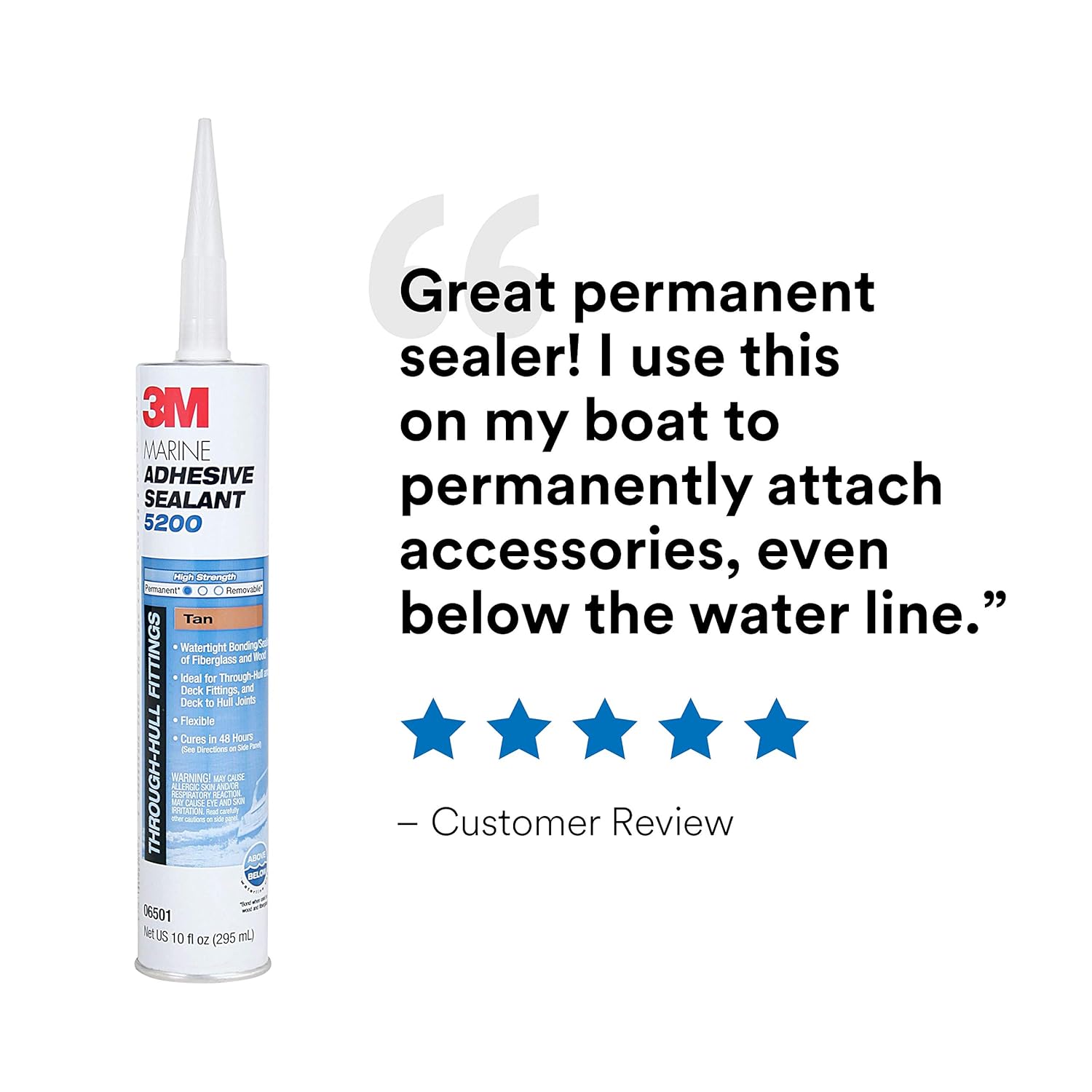 Flаѕh Dеаlѕ - 50% оƒƒ 3M Marine Adhesive Sealant 5200 (06501) Permanent Bonding and Sealing for Boats and RVs Above and Below the Waterline Waterproof Repair, Tan, 10 fl oz Cartridge Prоduсt Dеаl 3M Marine Adhesive Sealant 5200 (06501) Permanent Bonding and Sealing for Boats and RVs Above and Below the Waterline Waterproof Repair, Tan, 10 fl oz Cartridge
