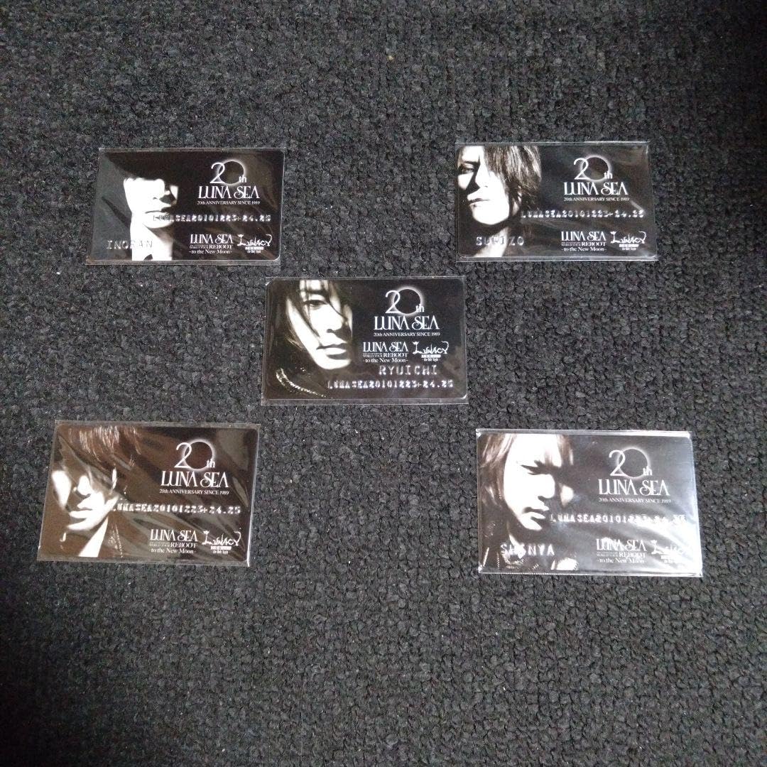 LUNASEA トレカ　89枚内レア３枚有り Amazon.co.jp: LUNA SEA フェイクカード 8枚セット 3ML2V : おもちゃ