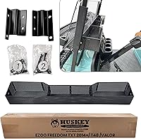 Vista 1 de Cesta de almacenamiento frontal para carrito de golf Huskey, compatible con EZGO TXT/RXV, Club Car DS (2000.5+) Precedent/Tempo/Onward, Yamaha G29