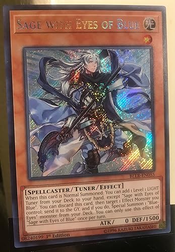 Miniatura 2 de Sage with Eyes of Blue - BLLR-EN055 - Battles of Legend Light's Revenge - Secret Rare - 1 edición