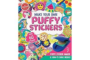 Klutz Make Your Own Puffy Stickers Craft Kit