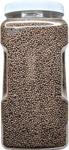 Miniatura 2 de Pellets de cíclidos, 45% de proteína flotante de 0.138 in (964 pulgadas) para discutir, Oscar, centroamericano, cíclidos sudamericanos... tarro