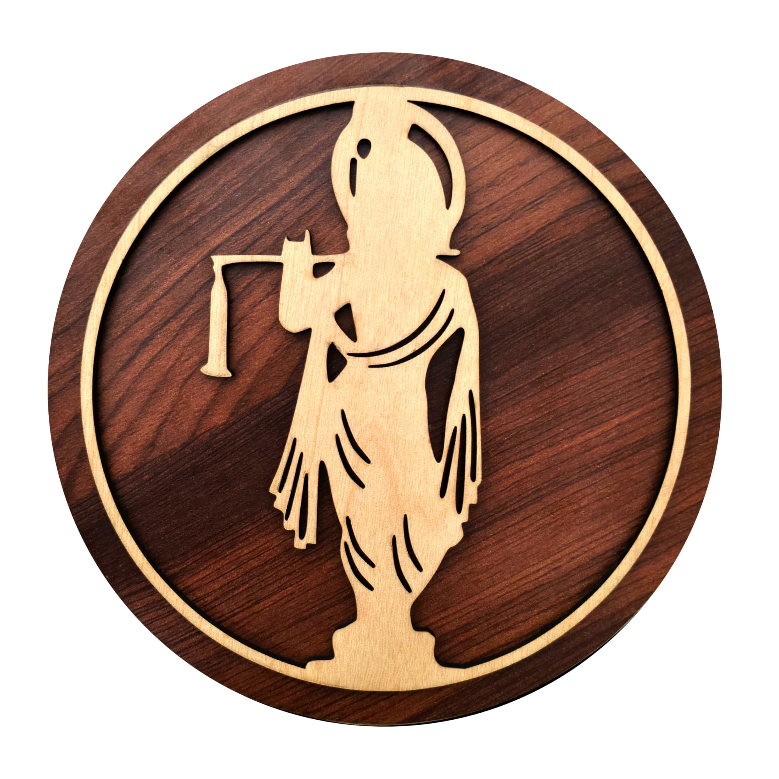 Spiritual MDF Wall Decor & Wall Hanging | Premium Printed Home, Mandir & Pooja Room Wall Art for Living Room, Bedroom, Office & Meditation Corner Souviner Gift (Lord Krishna with Flute, 8 Inch)-image-37