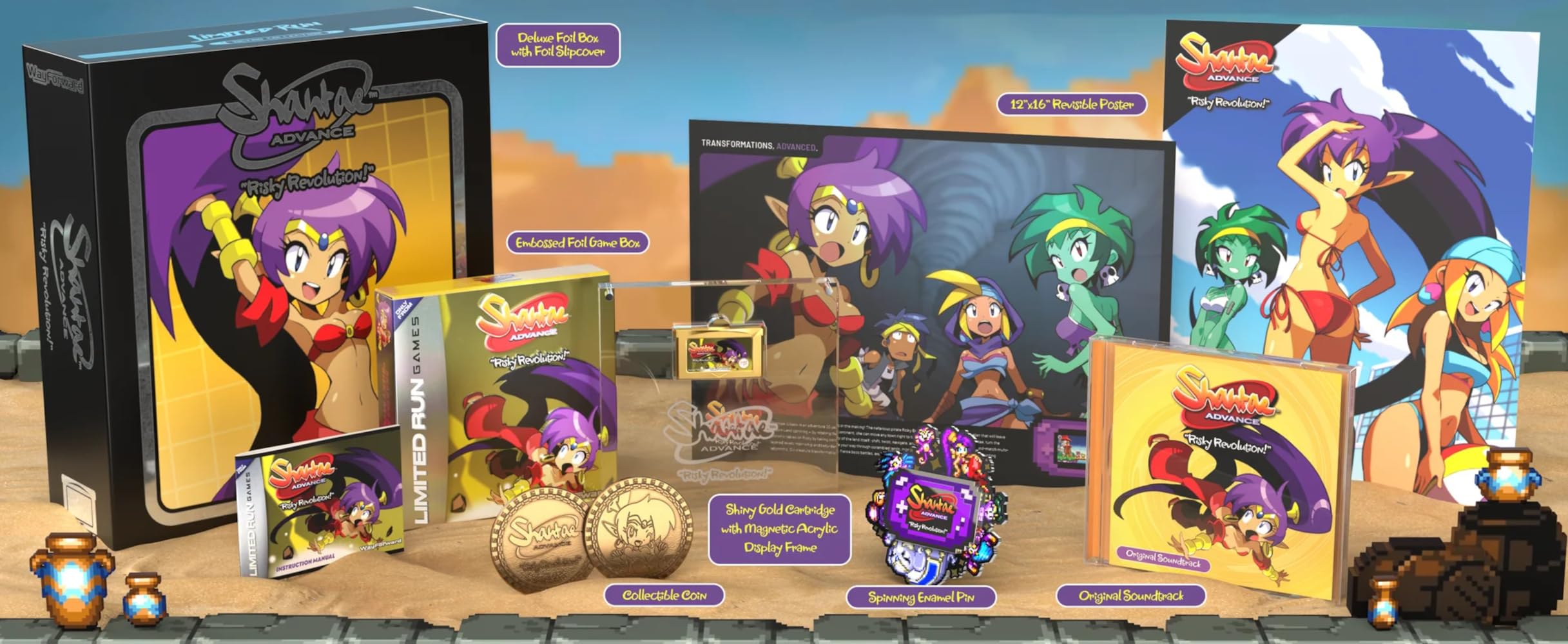 Amazon.com: Shantae Advance: Risky Revolution Collector's Edition