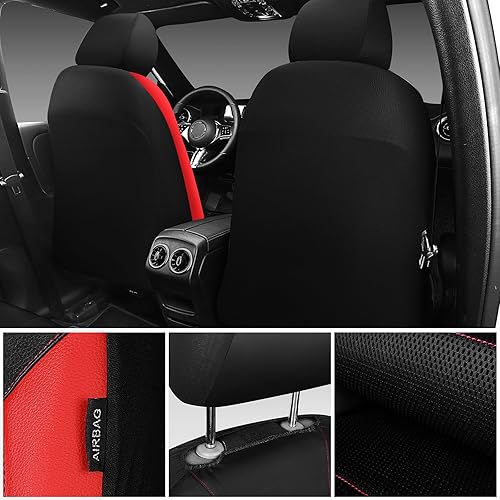 Miniatura 159 de CAR PASS Leather seat Covers,Automotive Universal Sport car seat Cover Super 5mm Composite Sponge Inside,Airbag Compatible fits Most SUVs, Camaleón
