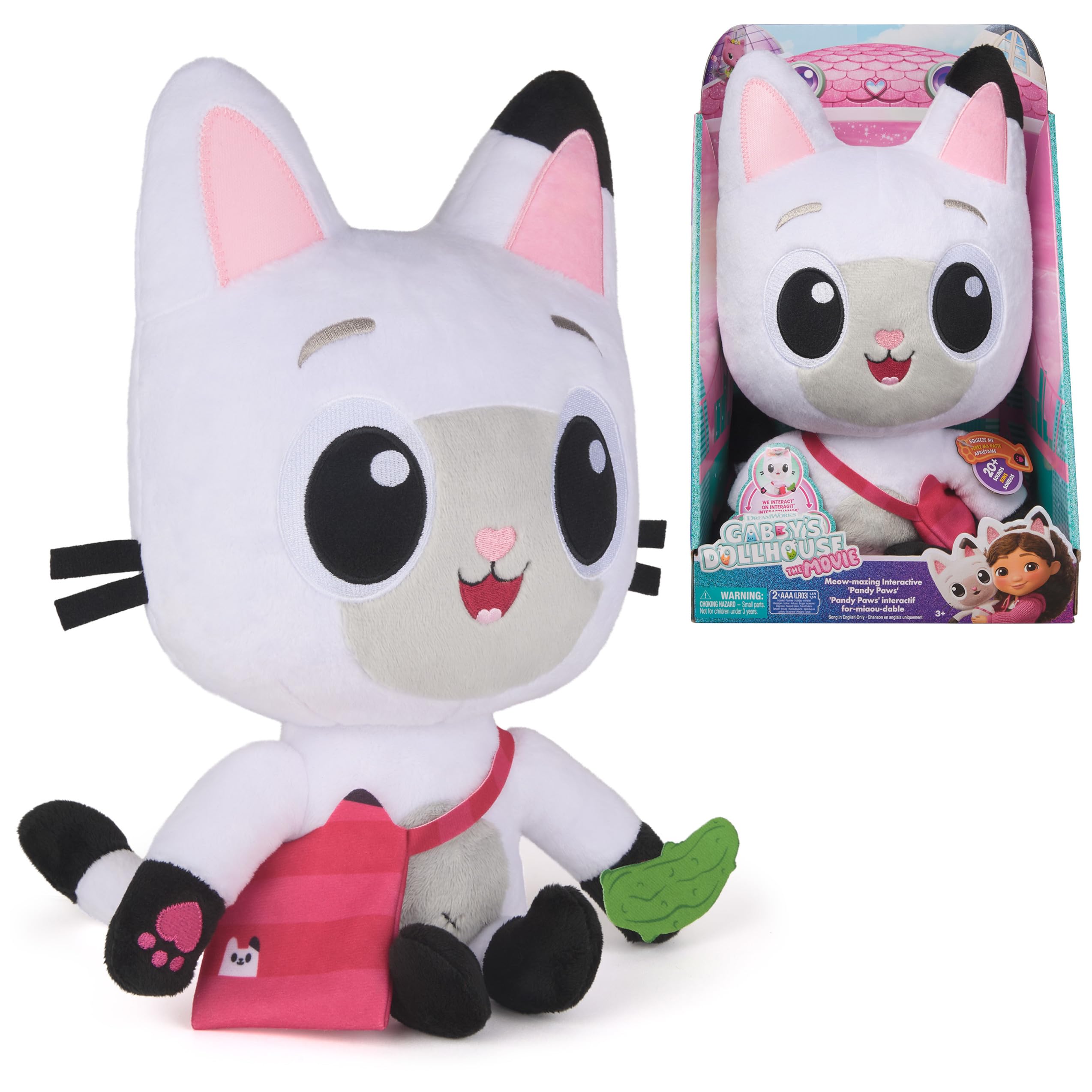 Gabby's Dollhouse Movie Feature Plush, Multicolor, 6073661