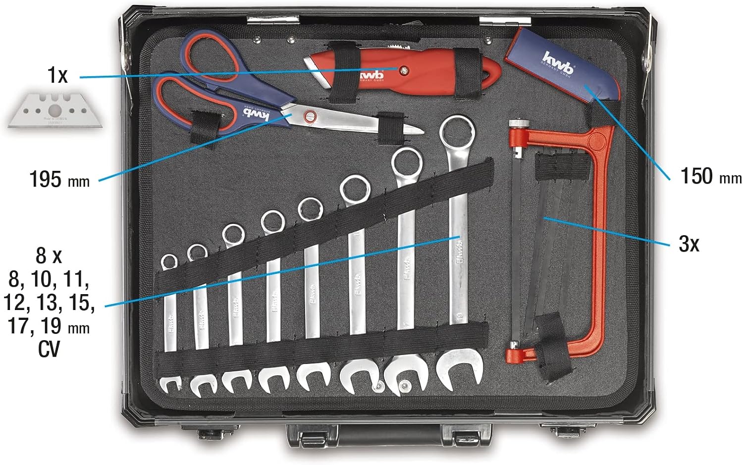 KWB Tool Box 99 Teile, 370760