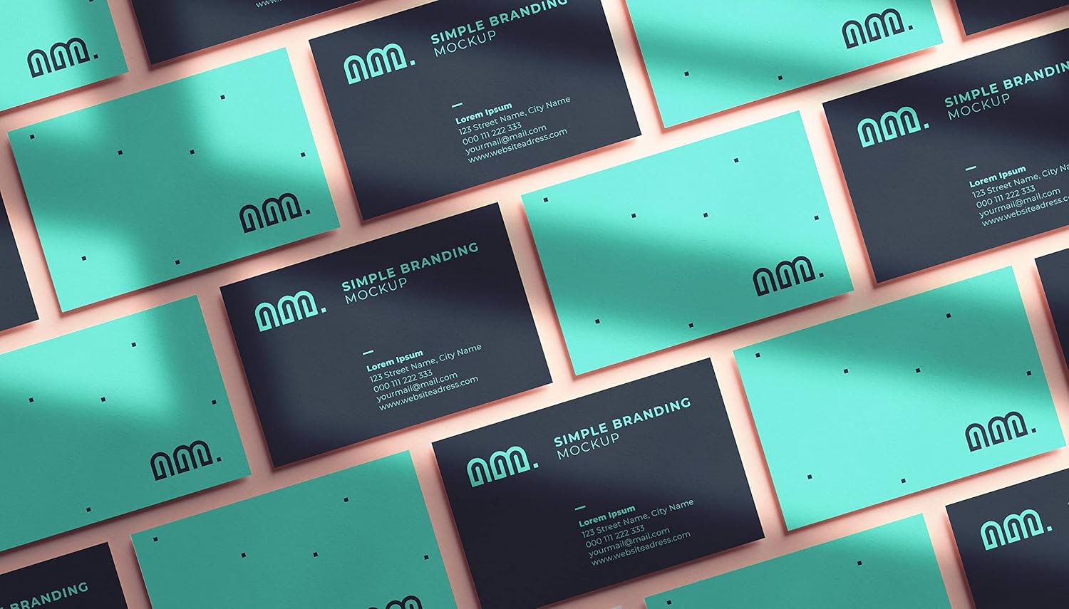 Business Cards, Custom Double Sided Business Cards, Professional Business Cards Printed on 16pt Cardstock Personalized 3.5''x 2'' Cards (280)