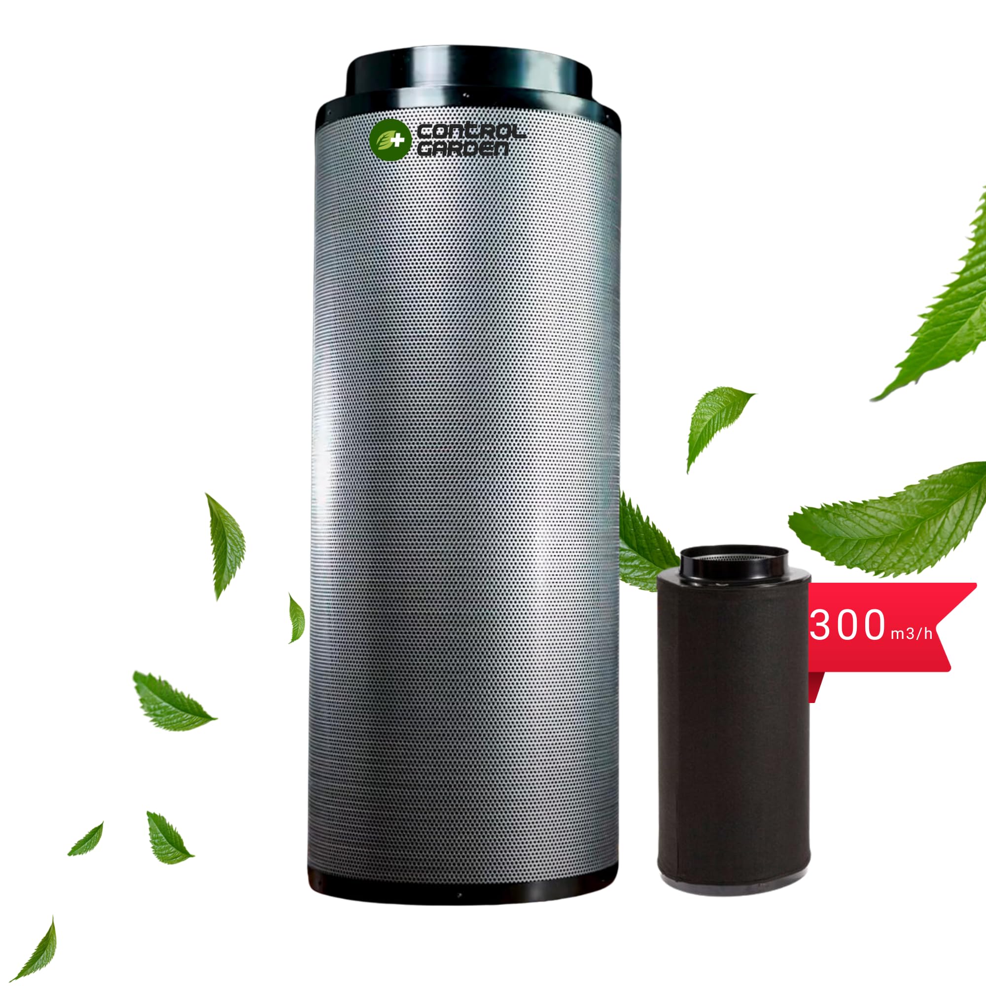 Filtro A Carbone Attivo Control Garden 300 M³/h - Neutralizzatore Odori Per Coltivazione, Ø100mm - Foto 8
