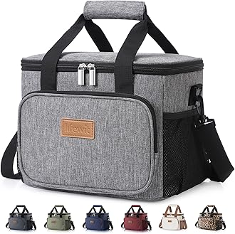 Lifewit Adult Unisex Large Lunch Bag Thermal Lunch Box Soft Cooler Cooler Tote Bag