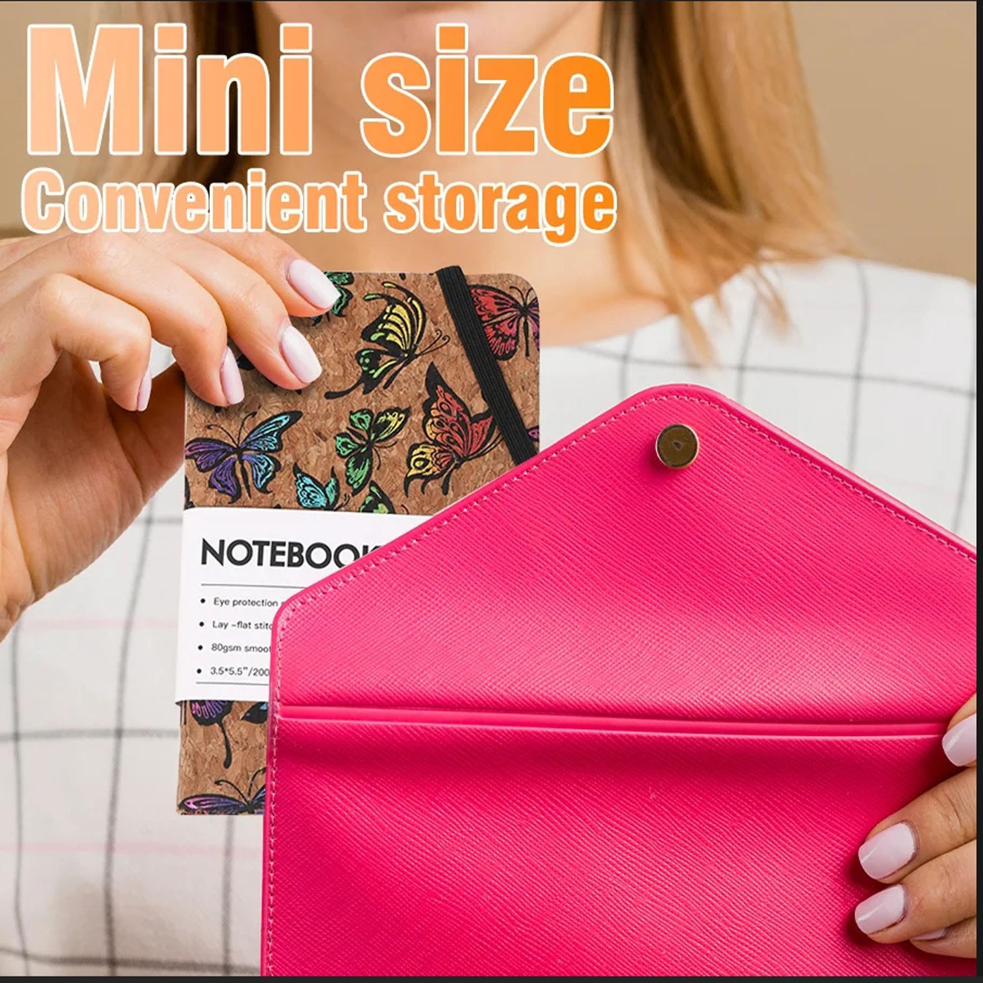 Notatnik vintage, dziennik kwiatowy, notatnik w linie, notatnik A6, twarda okładka, korkowe dzienniki do pisania, podróży, biznesu, szkoły pracy, notatników w linie uczelni, do robienia