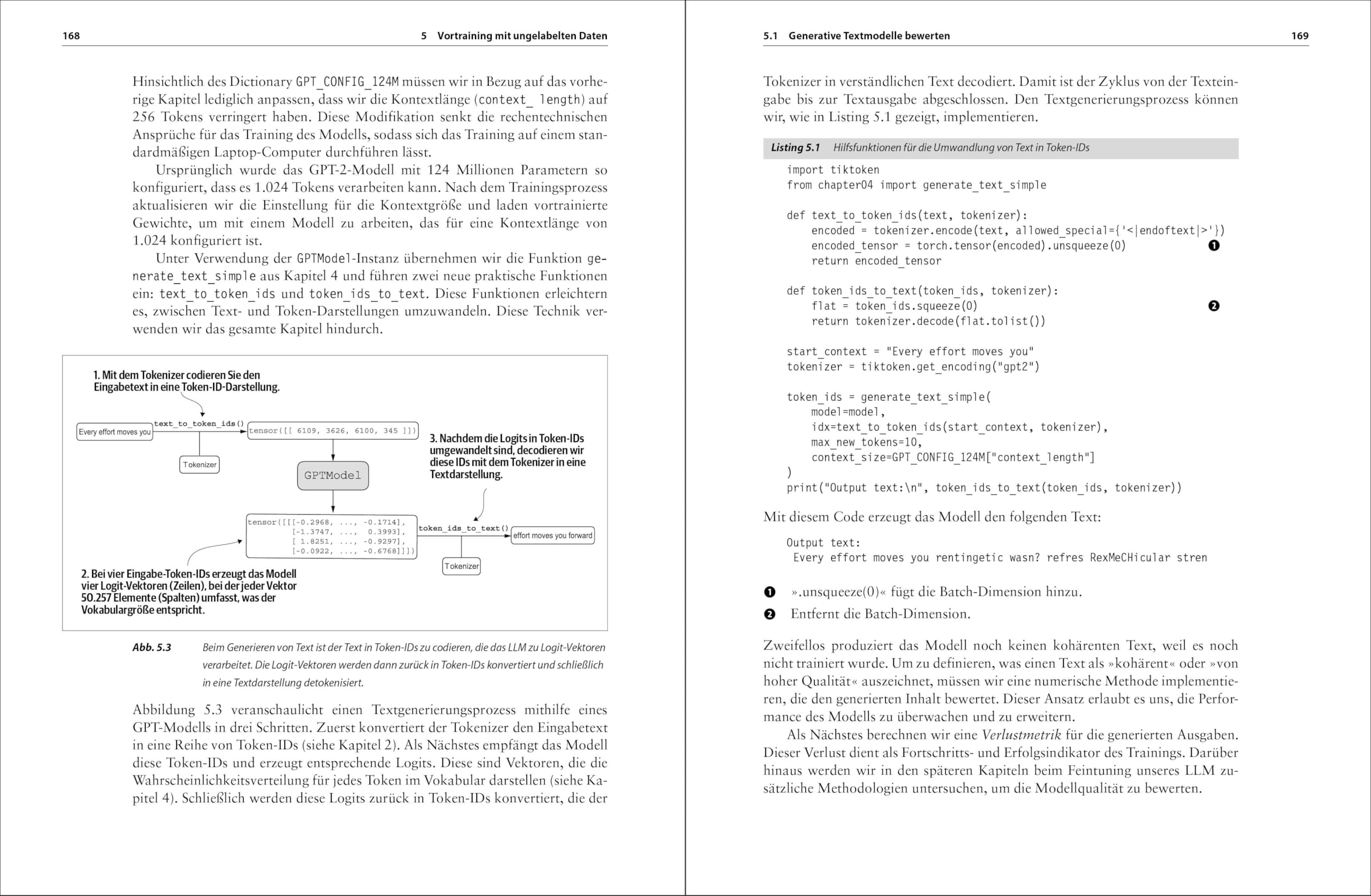 Large Language Models selbst programmieren: Mit Python und PyTorch ein eigenes LLM entwickeln