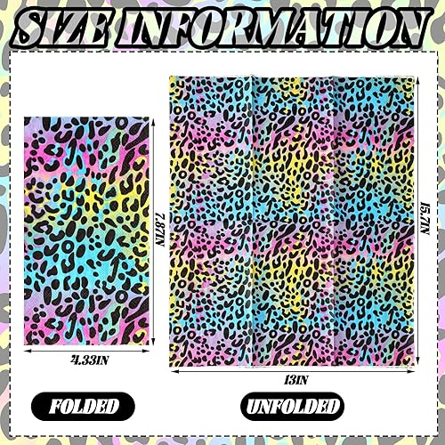 Miniatura 10 de Zonon 200 servilletas de invitados con estampado de leopardo y animales, toallas de invitados decorativas, desechables, papel de baño, desechables,