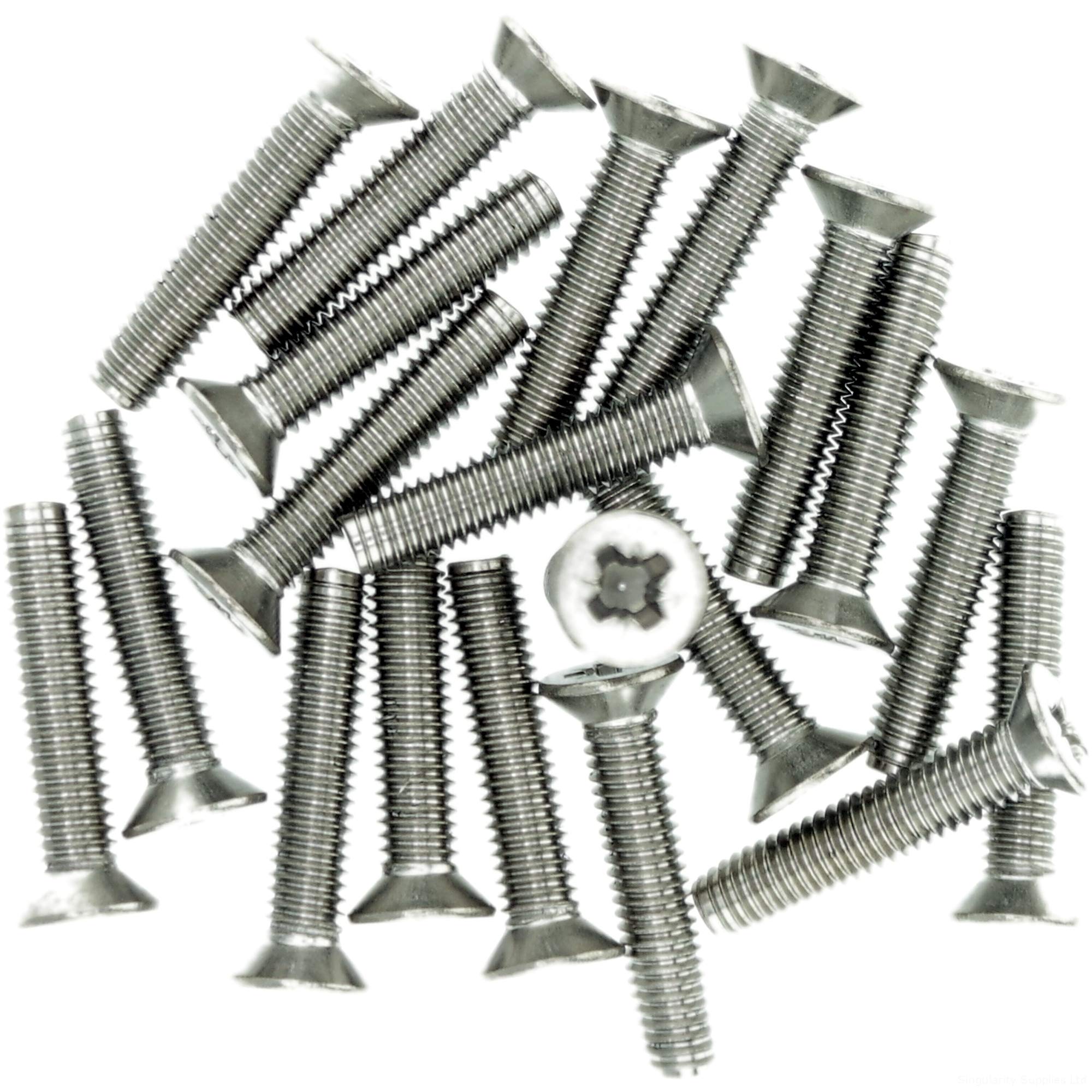 Vite A Testa Svasata TX M3 (3 Mm X 5 Mm) – Acciaio Inox (A2) (confezione Da 20 - Foto 7