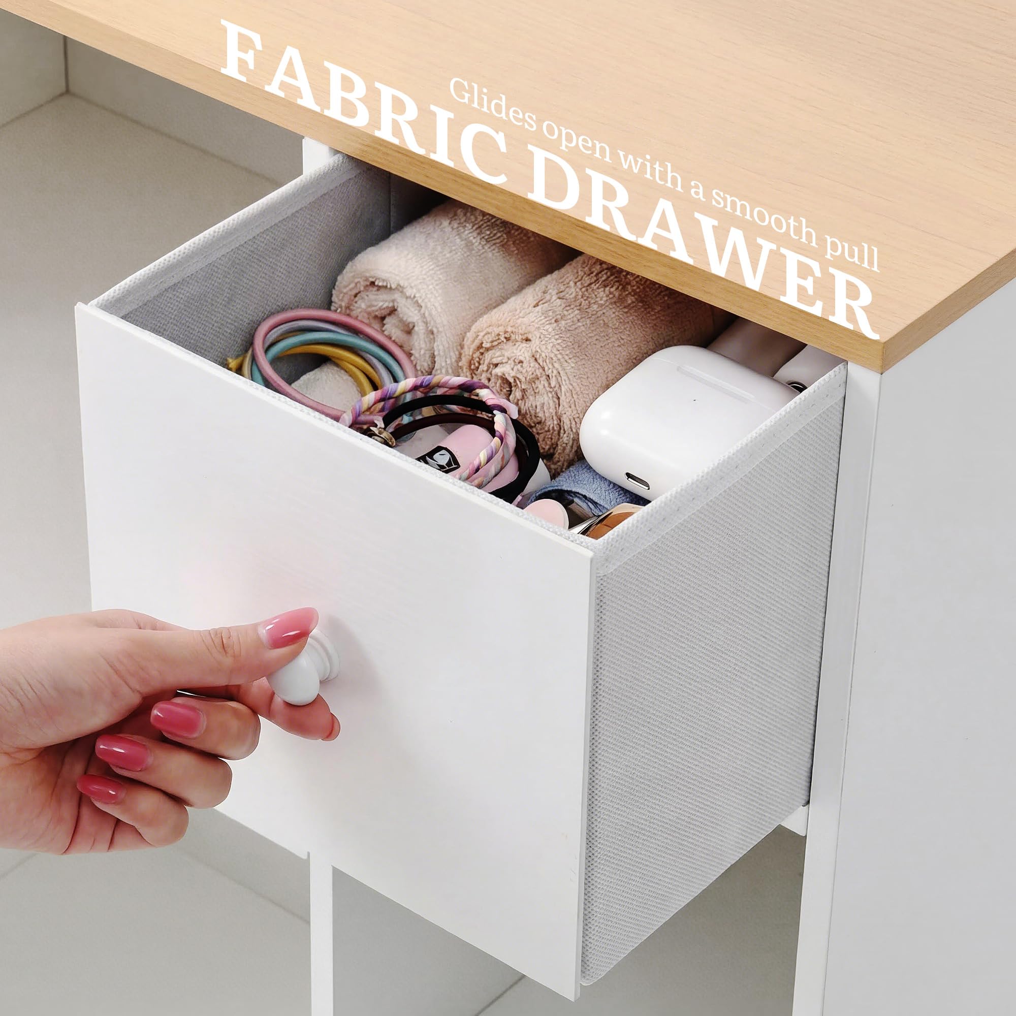 YITAHOME Estante para panadería con Toma de Corriente, Estante de Almacenamiento de Cocina con encimera, Estante Alto de Cocina con 75 cm de Ancho, 2 Salidas de CA, 2 Puertos USB, Barra de café