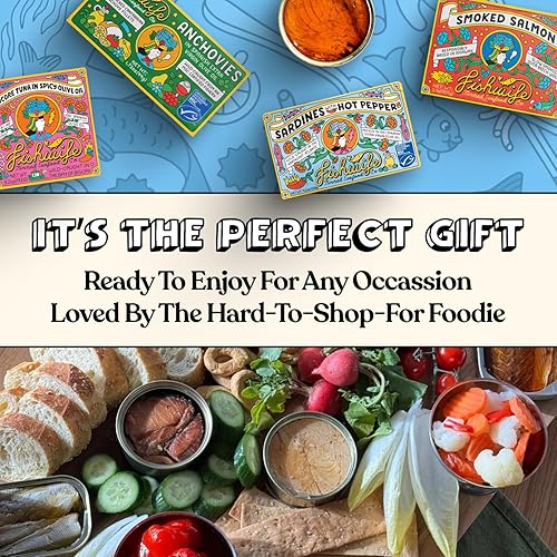 Miniatura 9 de Fishwife Trucha arcoíris ahumada, paquete de 3 (3.7 onzas) Mariscos sostenibles con certificación ASC, sin gluten, omega-3 Embalado a mano