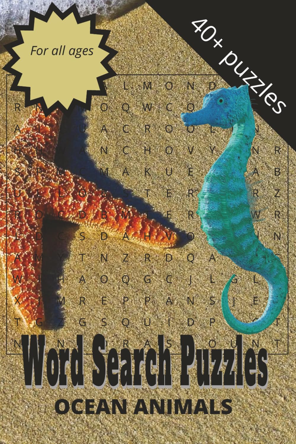 Word Search Puzzle: Animals of the Ocean