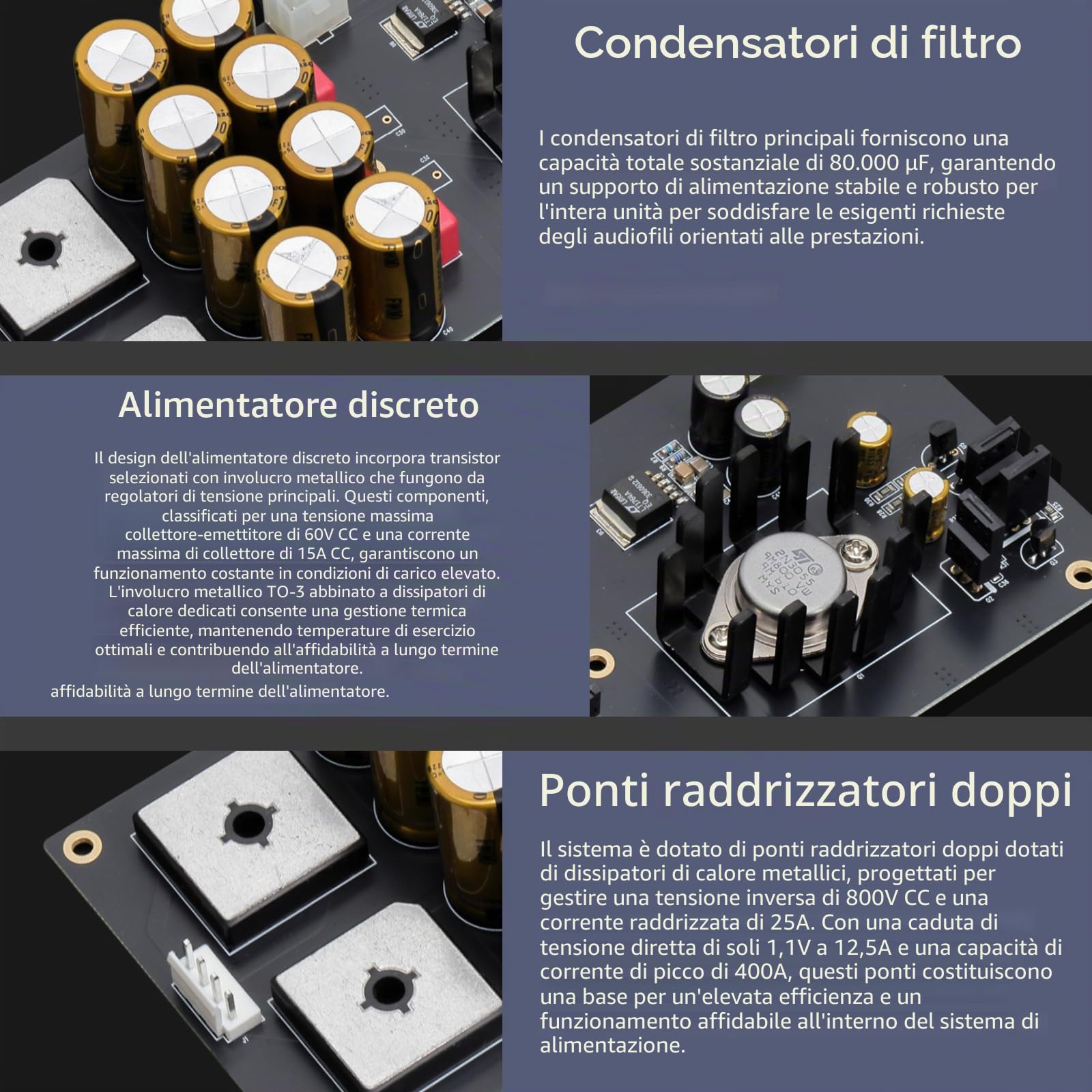 Gustard U26 Interfaccia Digitale USB DDC, Interfaccia Audio DSD2048 PCM1.536MHz OCXO K2, Ingresso USB/Clock 10MHz Uscita IIS/AES/Ottica/Coassiale/BNC Coassiale Ponte Digitale a Basso Rumore, Nero