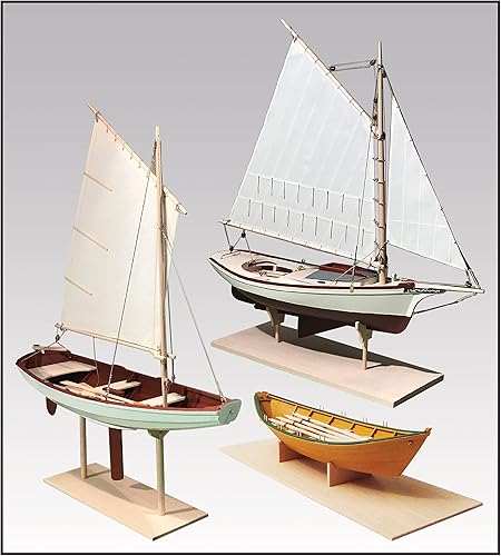 Modelo Shipways Shipwright Series 3 Kits Combo con herramientas. Históricamente preciso Kit de madera completamente tablado modelo de barco para