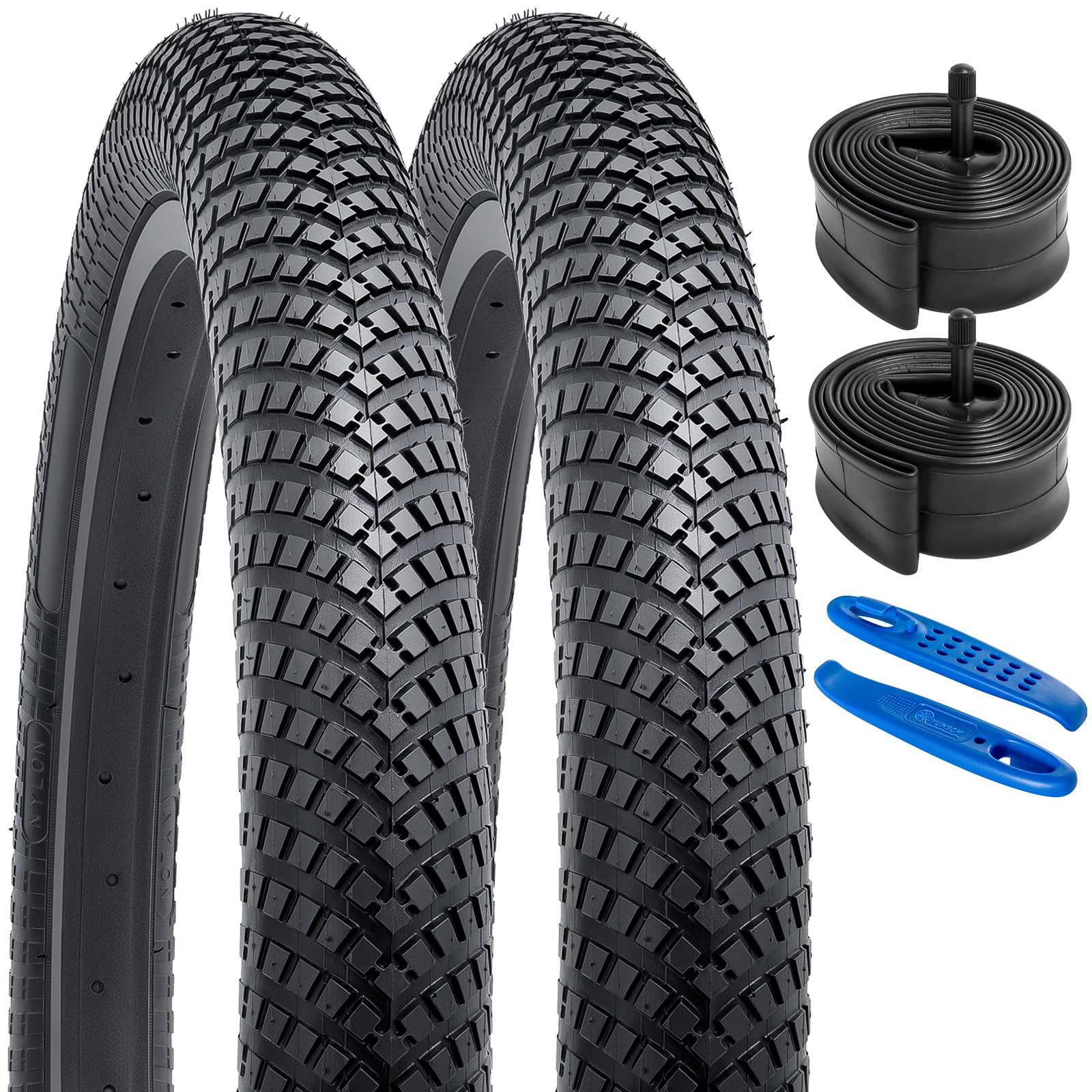 Amazon | YunSCM 2本セット,20 2.30 タイヤ,20x2.30 54-406 自転車