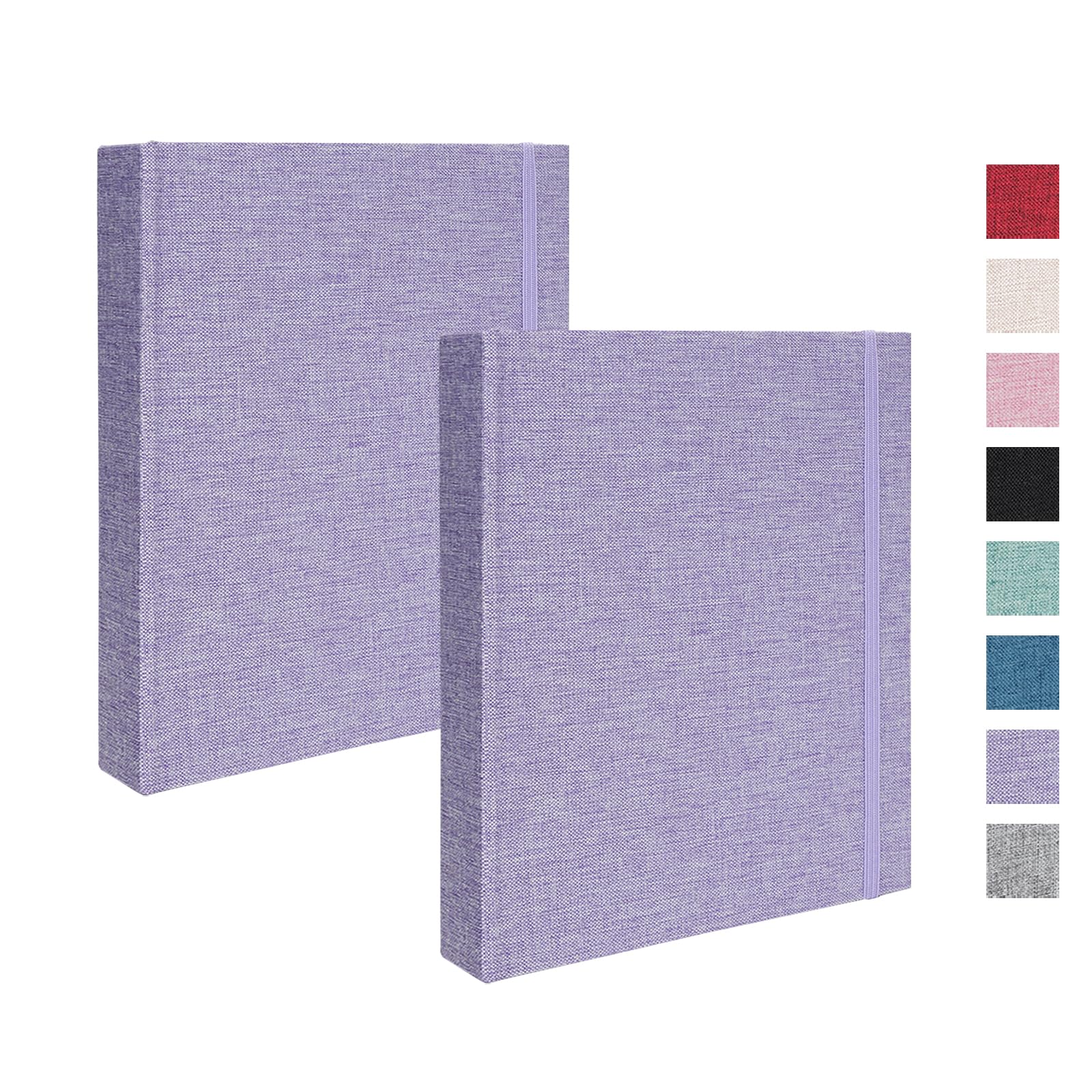 Cherrich Mini Photo Album for Fujifilm Instax Mini Polaroid Snap, Pack of 2 Linen Picture Book 2x3, Each Small Album Holds 208 Photos-image-14