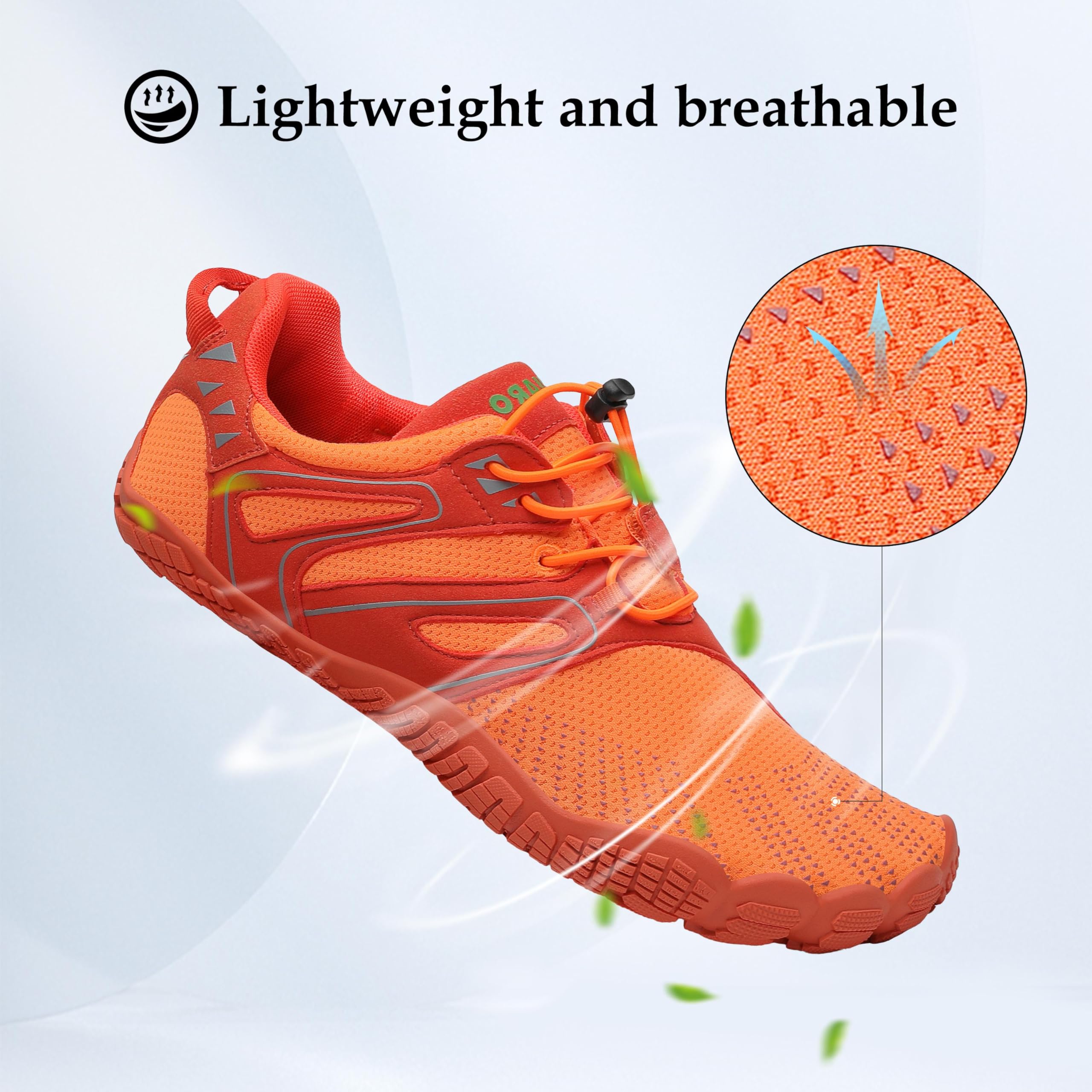 SAGUARO Scarpe Barefoot Minimaliste Uomo Scarpe da Trail Trekking Scarpette da Scoglio