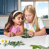 Vista 3 de Carson MicroBrite - Microscopio de bolsillo con luz LED 20x-40x para aprender, educar y explorar, juego de 6 (MM-24MU)