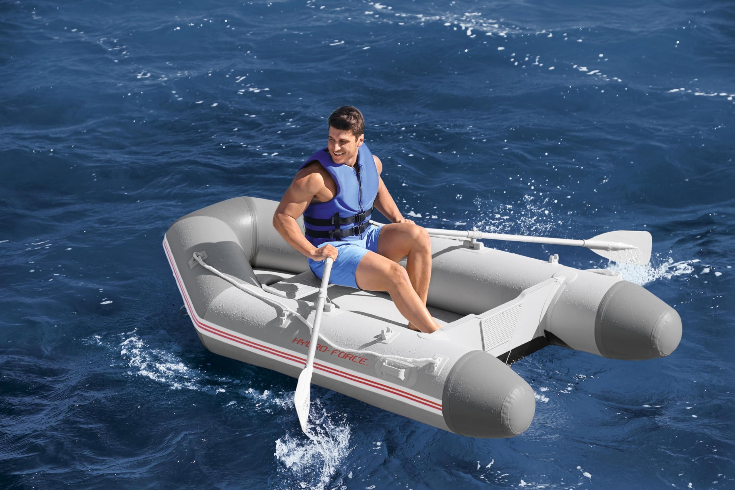 Bestway 65047-3 Set gommone Caspian Pro Hydro-Force ™