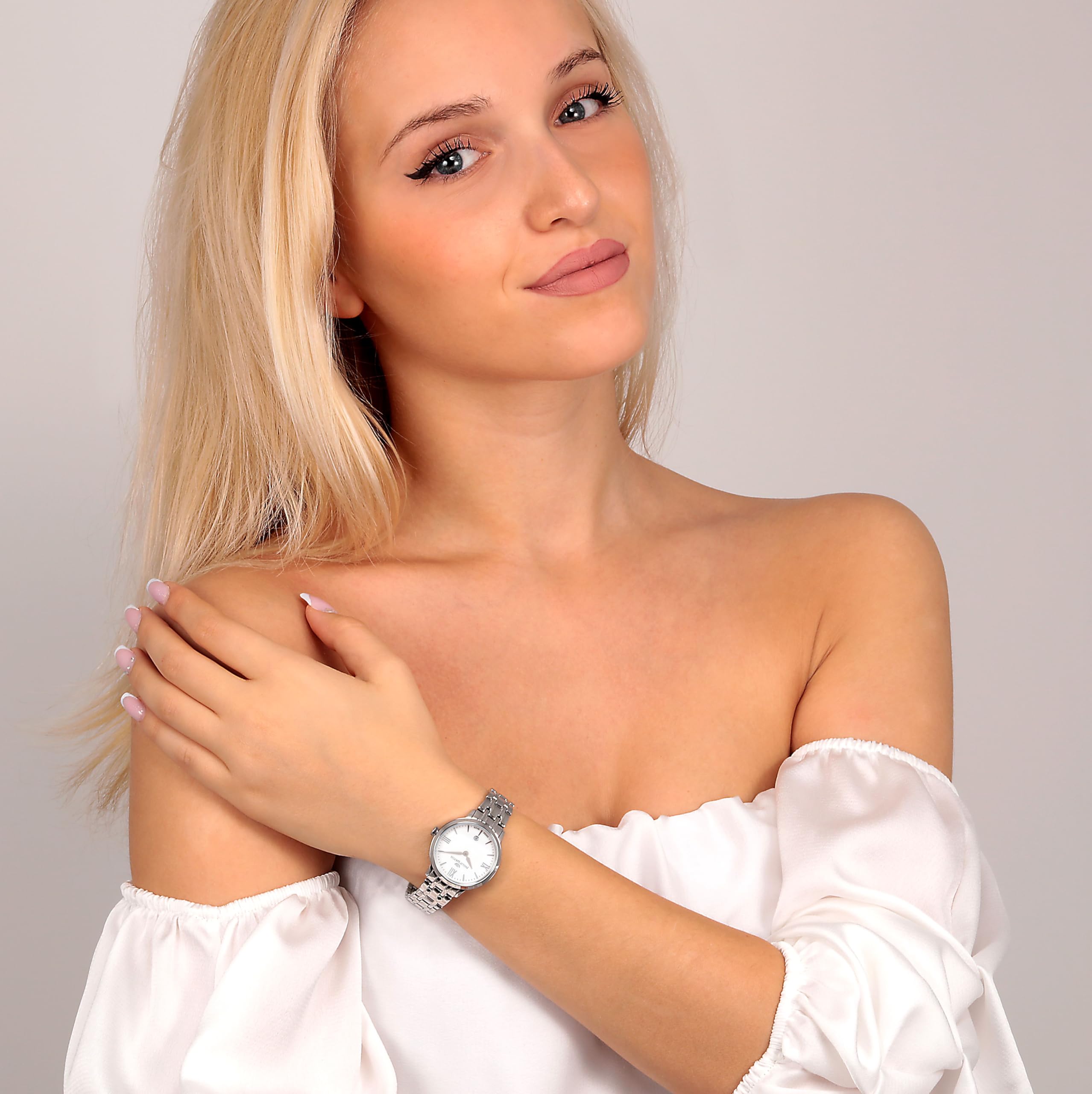 Philip Watch AUDREY Orologio Donna Tempo e data in Acciaio - R8253150514