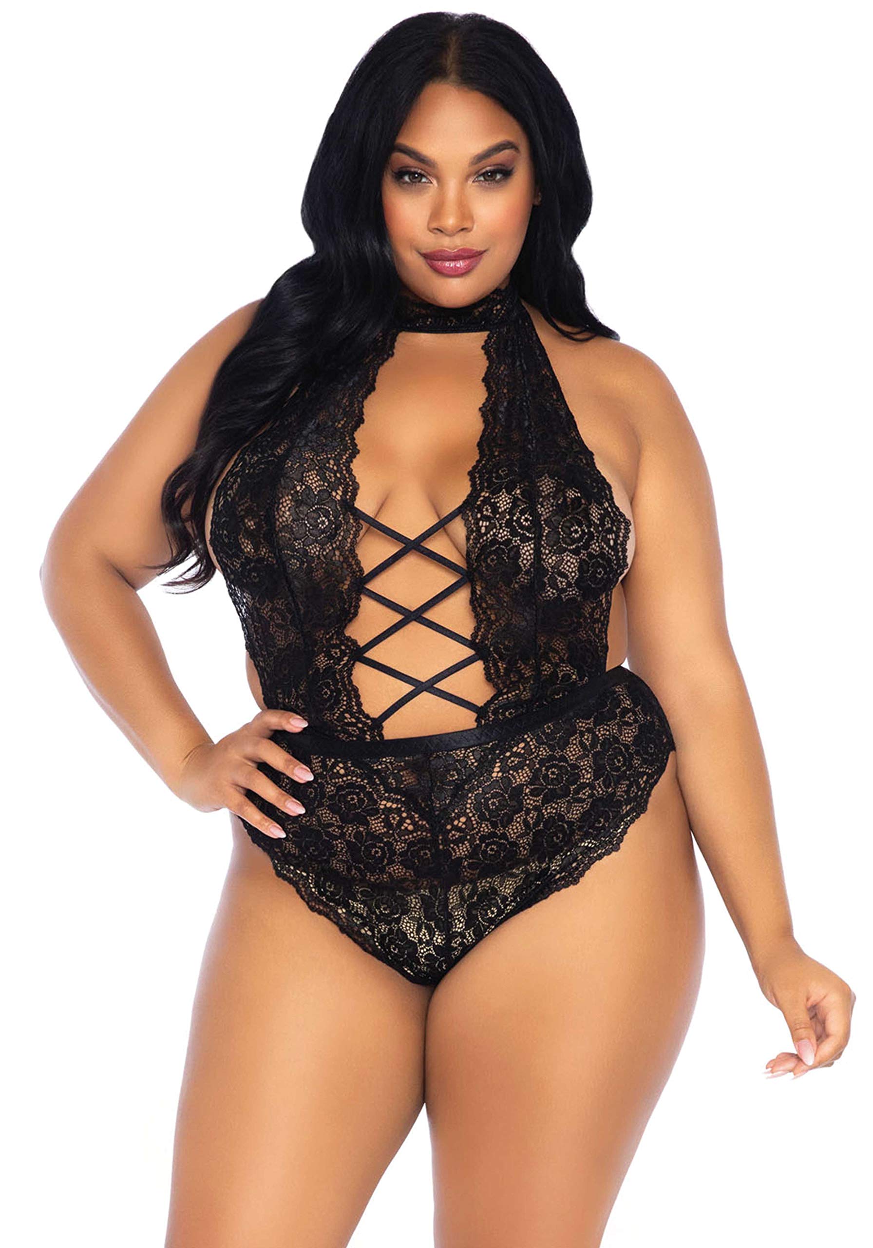 Leg Avenue Costume, Black, 1X-2X