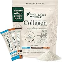 Vista 19 de Great Lakes Wellness Beauty Boost Advanced - Péptidos de colágeno en polvo con ácido hialurónico, biotina, vitamina C, elasticidad e hidratación