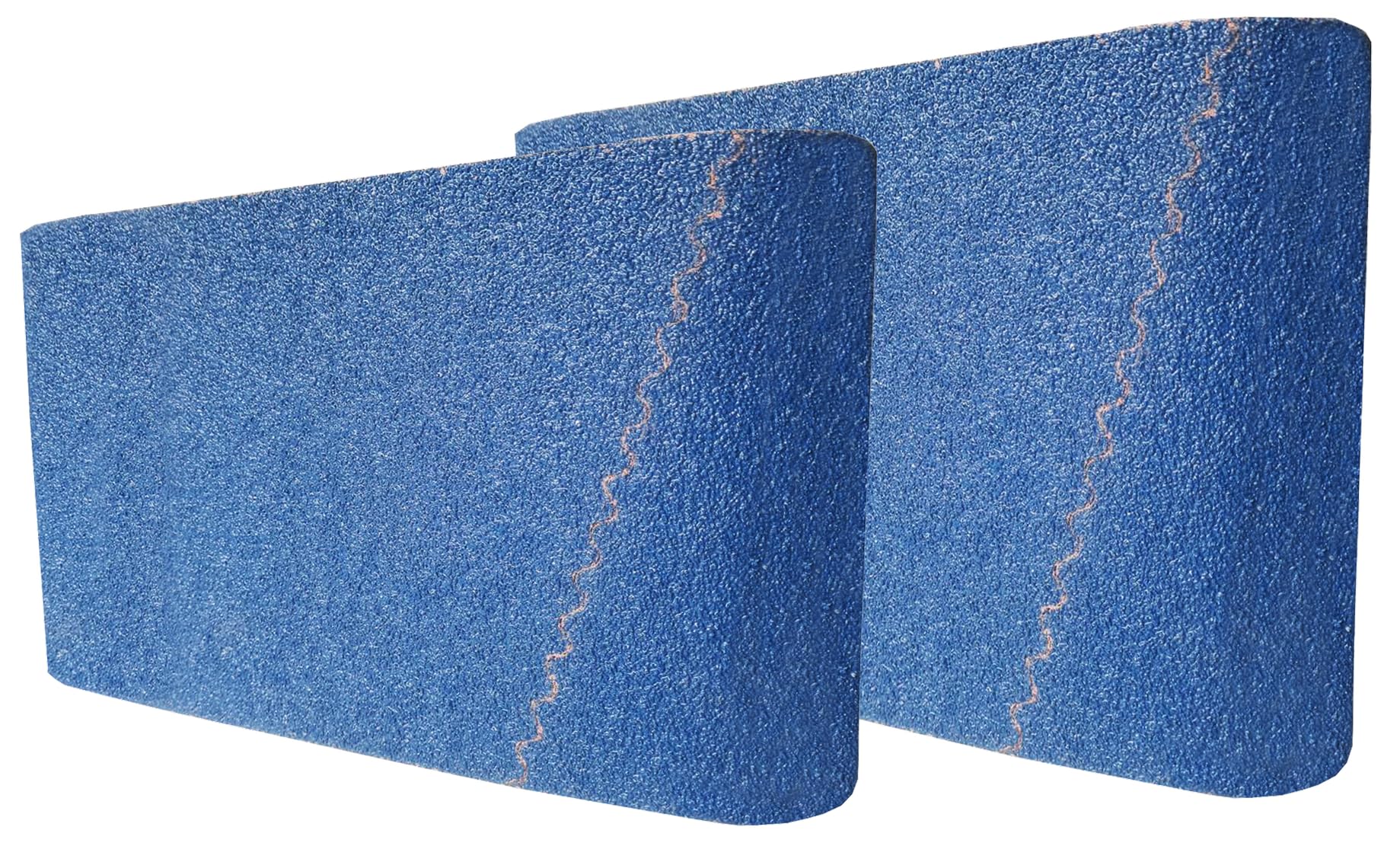 Nastro abrasivo in tessuto di zircone di alta qualità per una superficie efficiente su parquet, adatto per levigatrice a nastro, smerigliatrice – 200 x 750 mm, grana 36 (10 pezzi). Ideale per levigare
