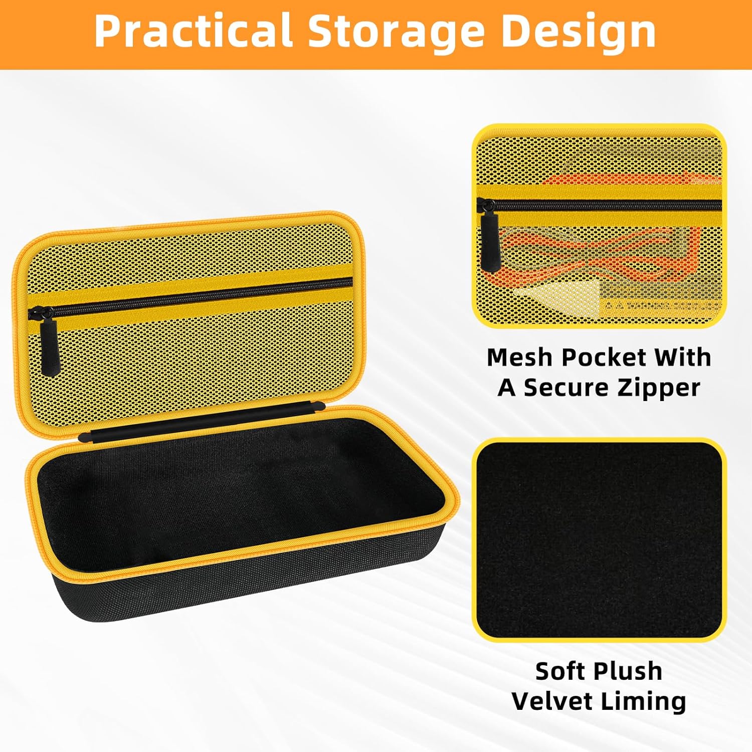 Hard Case for Fluke Multimeter - Compatible with 117/115/116/15B+/17B+/101/114/113/177/179/233/106/107 - Protective Storage Bag Organizer for Testers & Accessories (Case Only) - Image 4