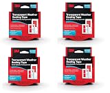 3M 30 in. L x 0.25 mm Silicone Clear For Windows All Weather Flashing Tape – view 1