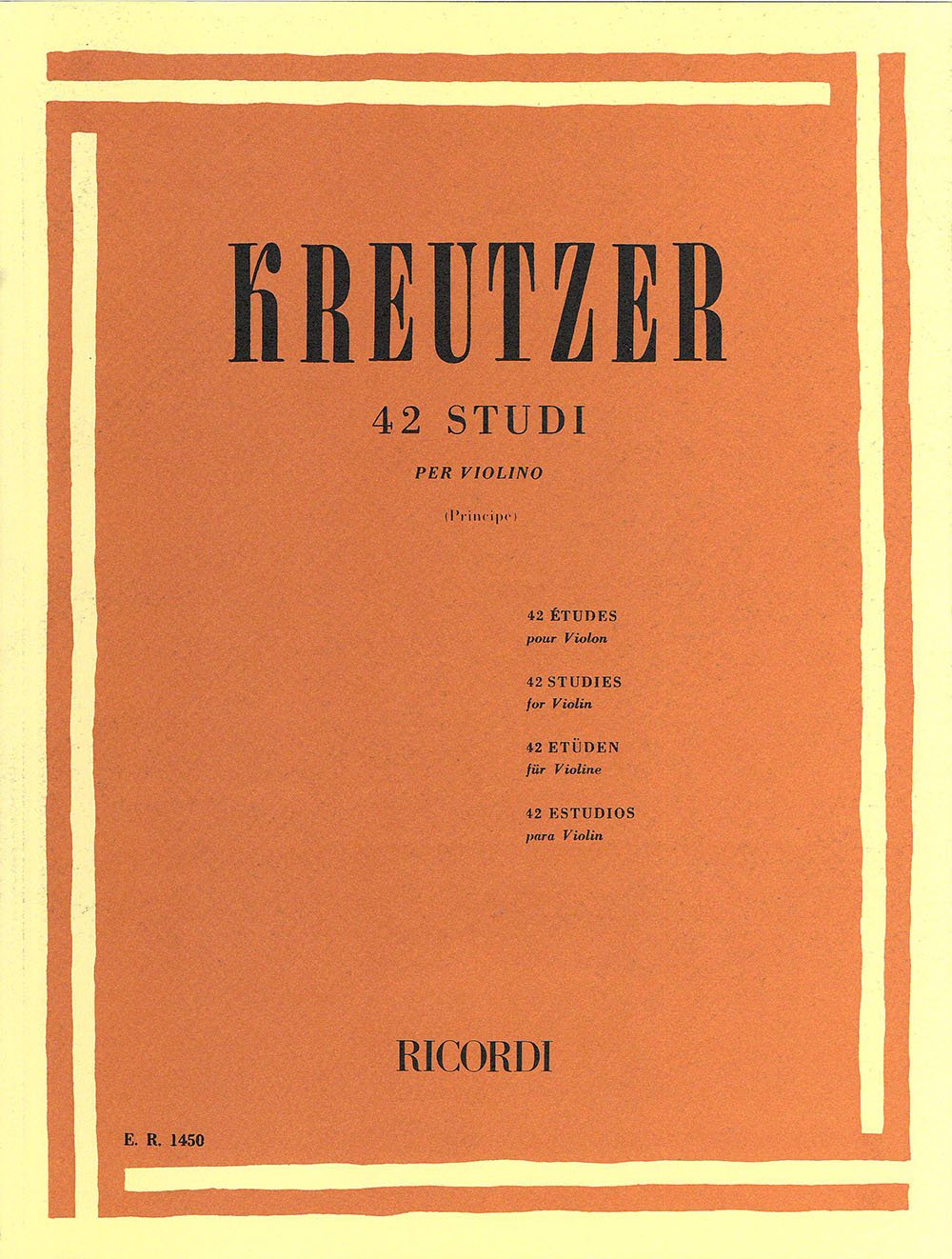 42 studi violon