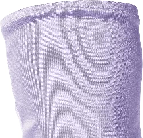 Miniatura 4 de Wannsee Disfraz de fiesta de noche de ópera con codo largo de los años 20, para cosplay, guantes lisos de satén (morado claro)