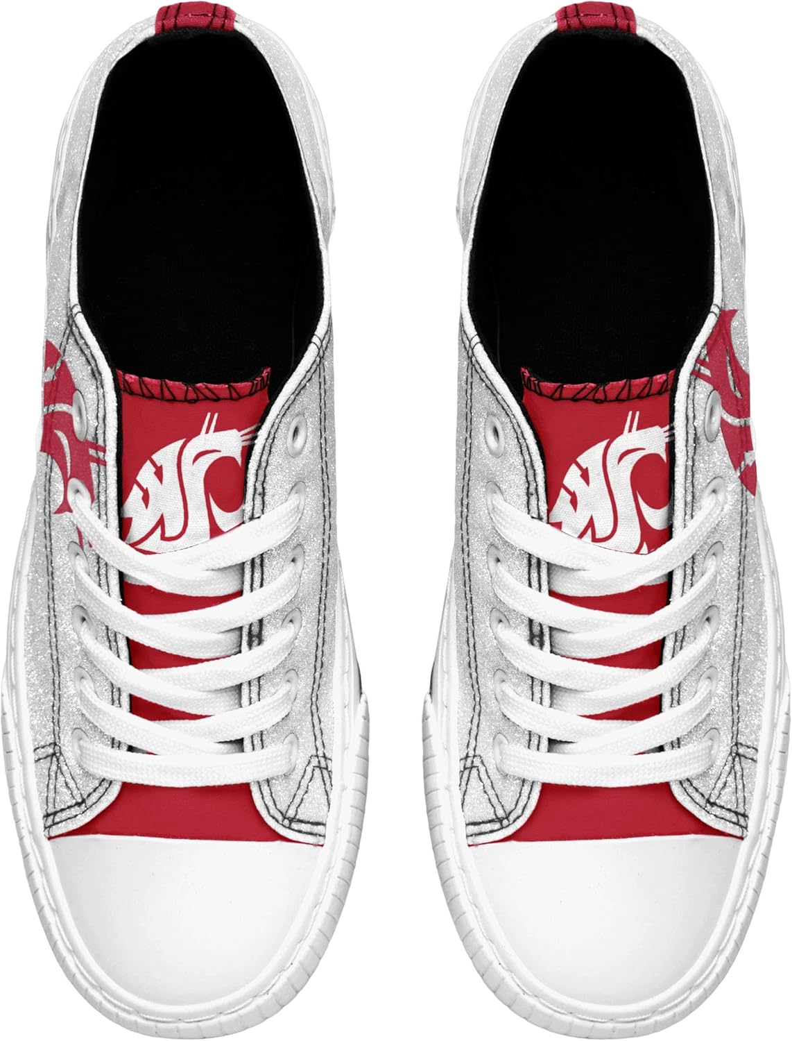 Foco College Boots FOCO Women's NCAA College Team Logo Fashion Low