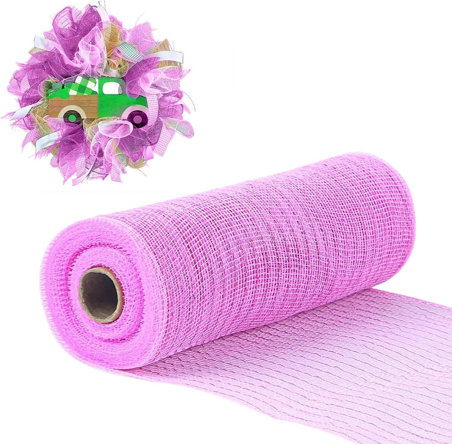 Deco Mesh Ribbon, Mesh Roll Poly Mesh Wrapping Ribbon, 10IN Mesh Roll