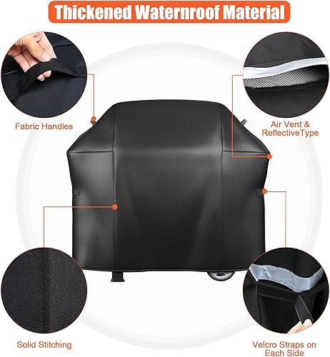 Miniatura 4 de Cubierta para parrilla de 51 pulgadas - 7139 para parrillas Weber Spirit 300 y Spirit 400 Series, Spirit E310, Spirit II E310 E330, E315 E-425