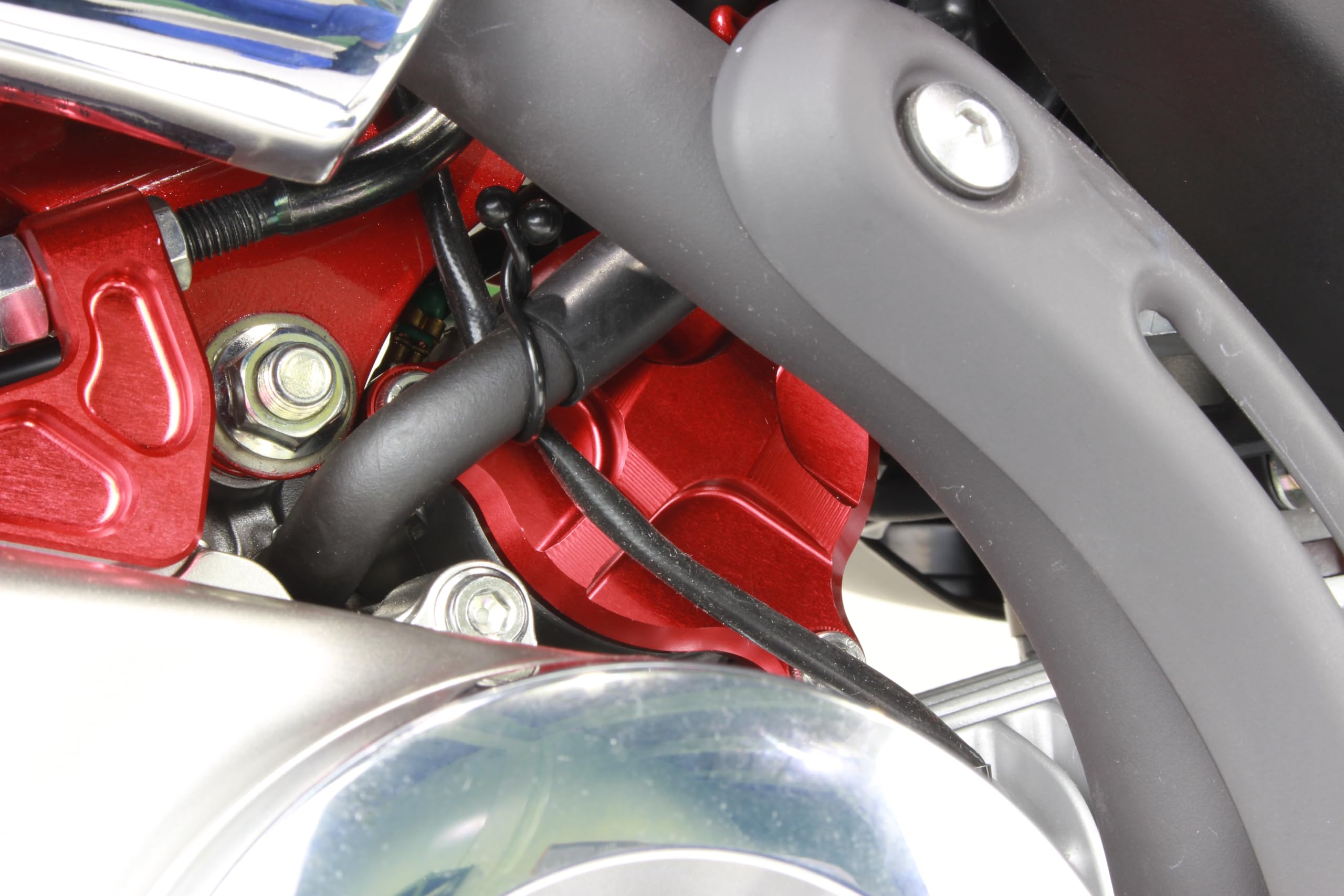 Ⓜ️&Ⓜ️品 Amazon.co.jp: SHIFT UP Billet Cell Motor Cover Red MONKEY125