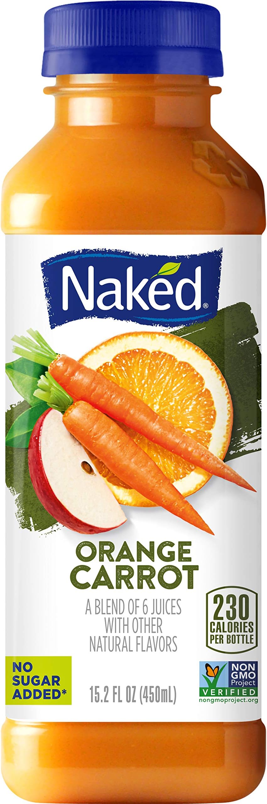 Naked Juice, Orange Carrot, 15.2 oz