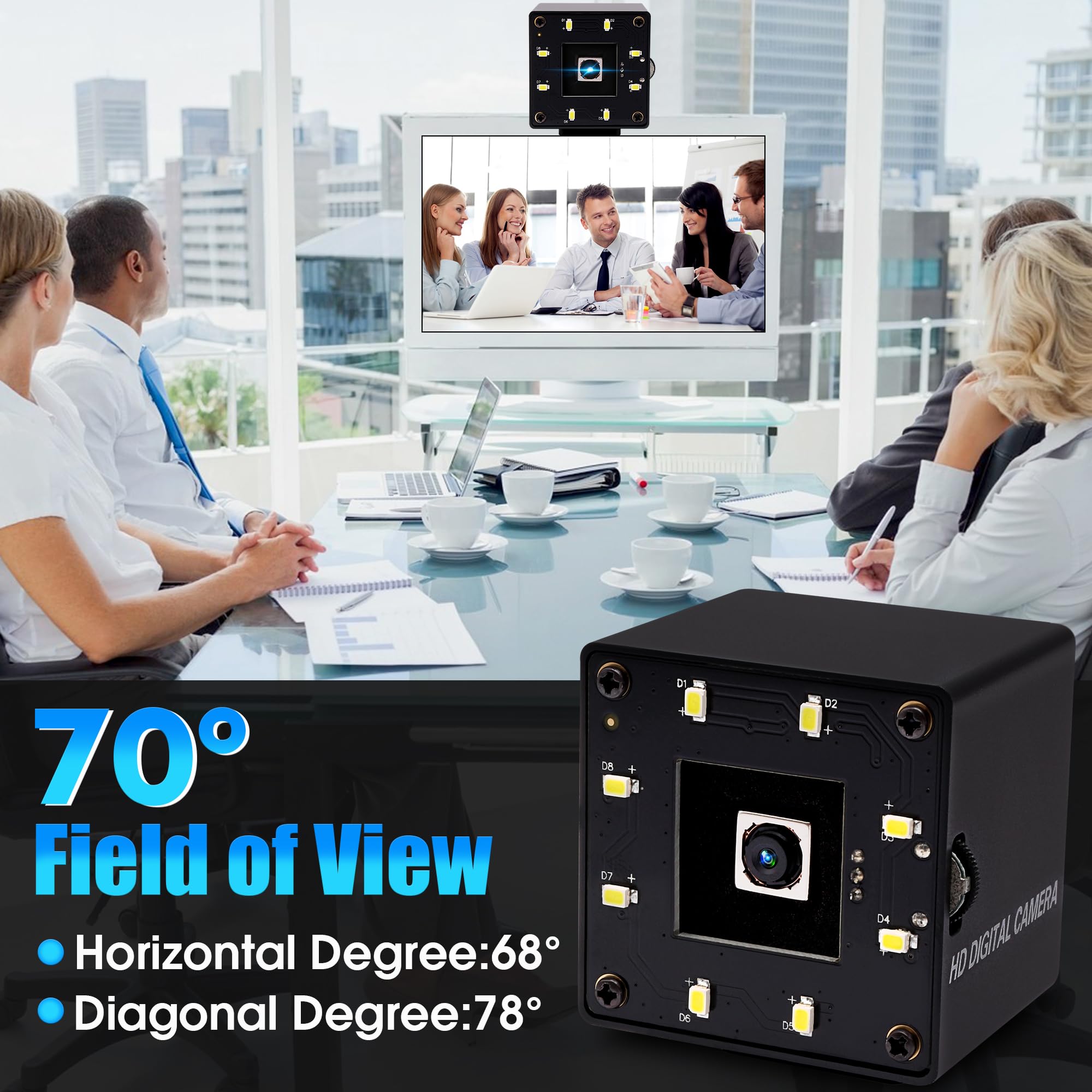 Mua ELP 16MP USB Camera Autofocus 68 Degree Lens, Day And Night Vision - View #8