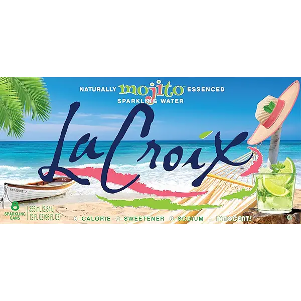 La Croix Sparkling Water, Mojito, 12 Fl Oz (pack of 8) 3