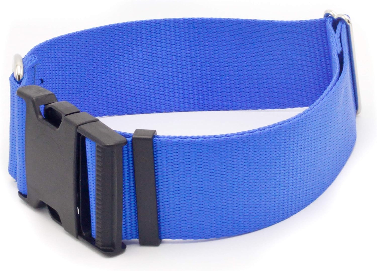2 Inch Buckle Dog Collars - Heavy Duty Nylon (2" Width Dog Collars (Neon Lime Green, XX-Large)
