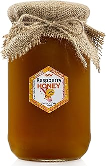 – RAW HONEY direct from beekeepers in Poland | 11KG | RASPBERRY HONEY| Raw, natural, very healthy, with no additives. Unfiltered, not spun or heated | Made by bees