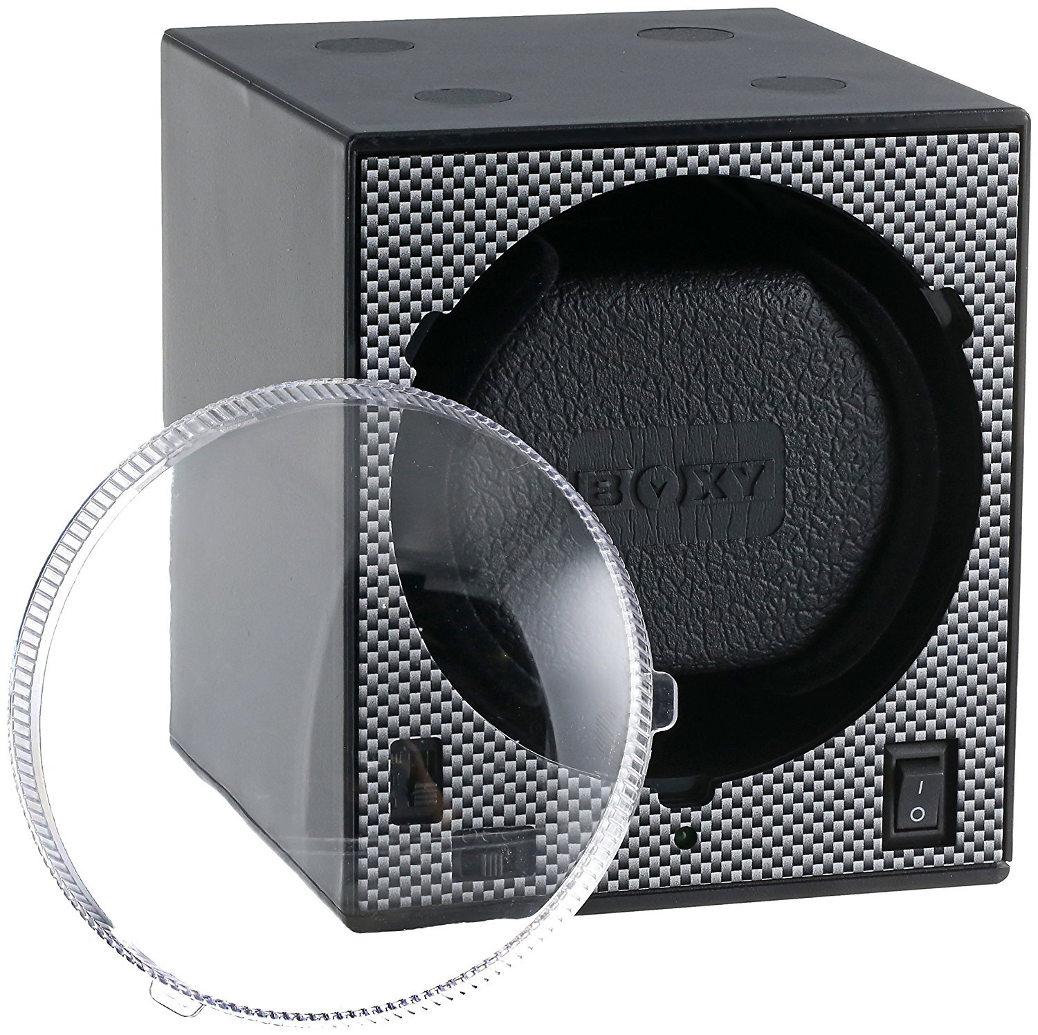 NEU: Uhrenbeweger Boxy Classic CARBON EDITION Single - Kollektion 2025