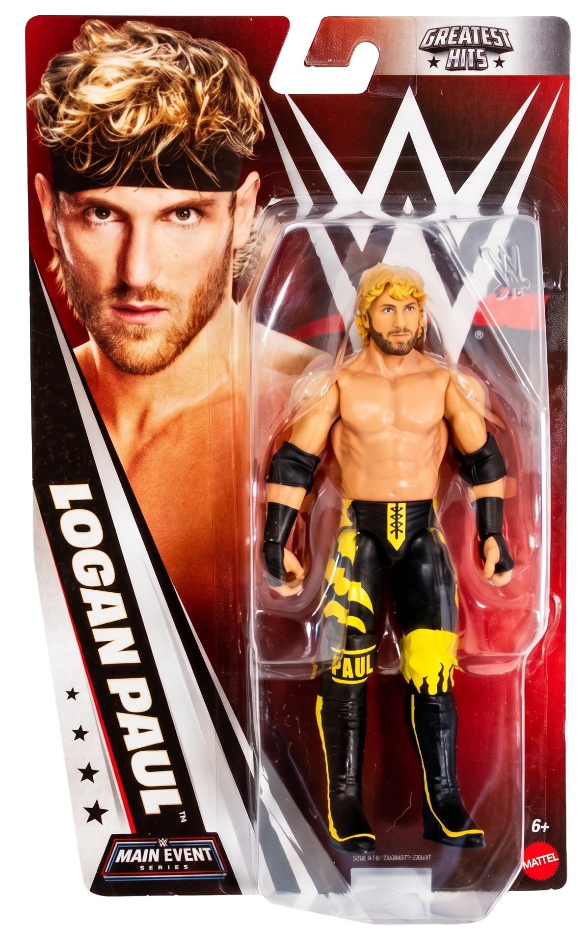 WWE Logan Paul Main Event Series Best of Mix 3 Action Figure